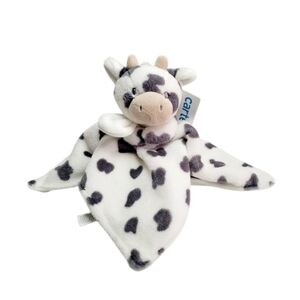 Carter's Spotted Cow Cuddle Plush Security Blanket Aka Lovey NWT